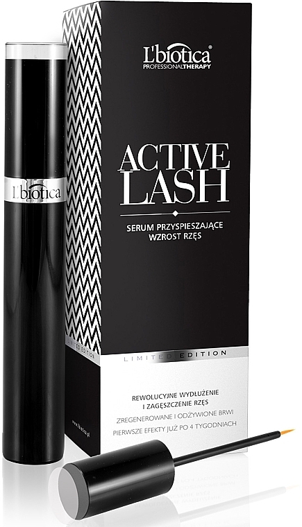 Brow and Lash Growth Serum - L'biotica Active Lash — photo N7