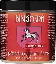 Horse Ointment with Alpine Herbs - BingoSpa Herbal Mix — photo N1