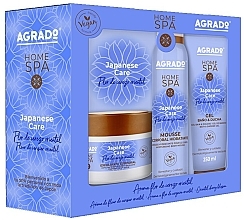 Set - Agrado Home Spa Japanese Care Set (foam/200ml + sh/gel/250ml + scrub/200ml) — photo N4