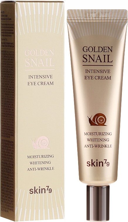 Anti-Aging Eye Cream with Snail Mucus and Gold - Skin79 Golden Snail Intensive Eye — photo N1