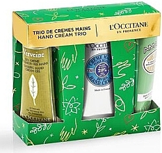 Fragrances, Perfumes, Cosmetics Set - L'Occitane Hand Cream Trio Xmas (h/cr/3x30ml)