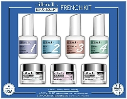 Fragrances, Perfumes, Cosmetics Set, 7 products - IBD Dip & Sculpt French Kit