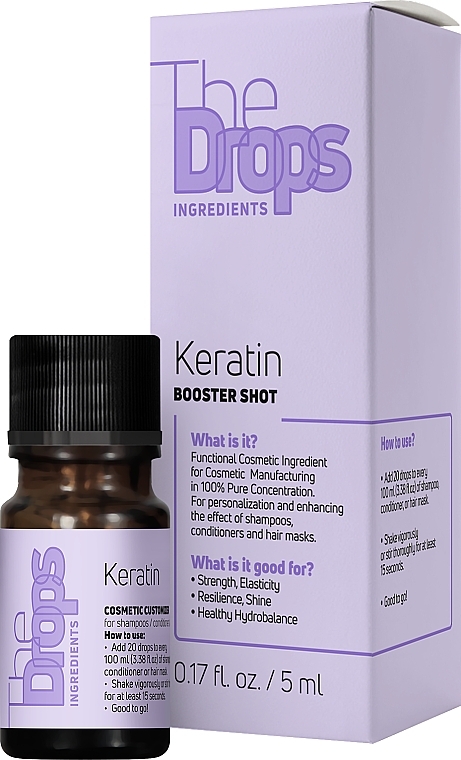 Pure Keratin Treatment - Pharma Group Laboratories The Drops Keratin Booster Shot — photo N3