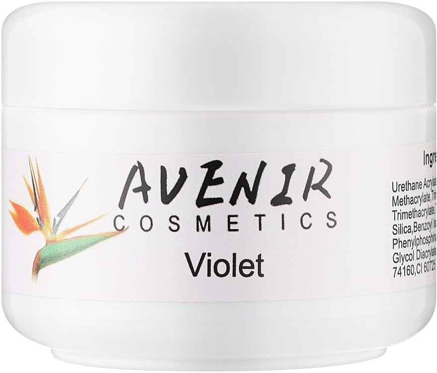 Extension Gel - Avenir Cosmetics Violet — photo N1