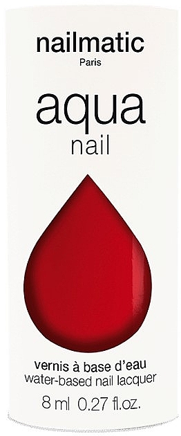 Water-Based Fragrance-Free Nail Polish - Nailmatic Aqua Nail Polish — photo N1