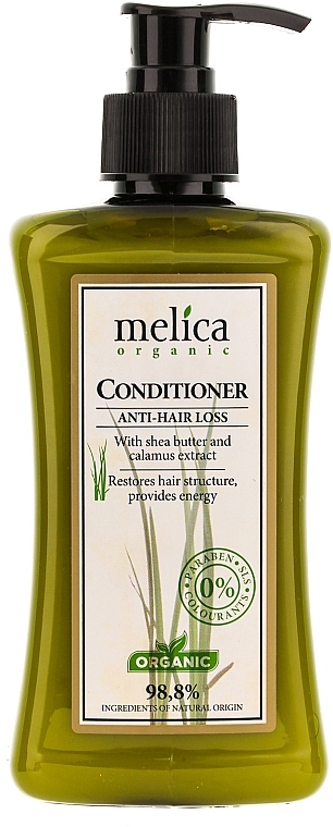 Anti Hair Loss Hair Conditioner - Melica Organic Anti-Hair Loss Conditioner — photo N1