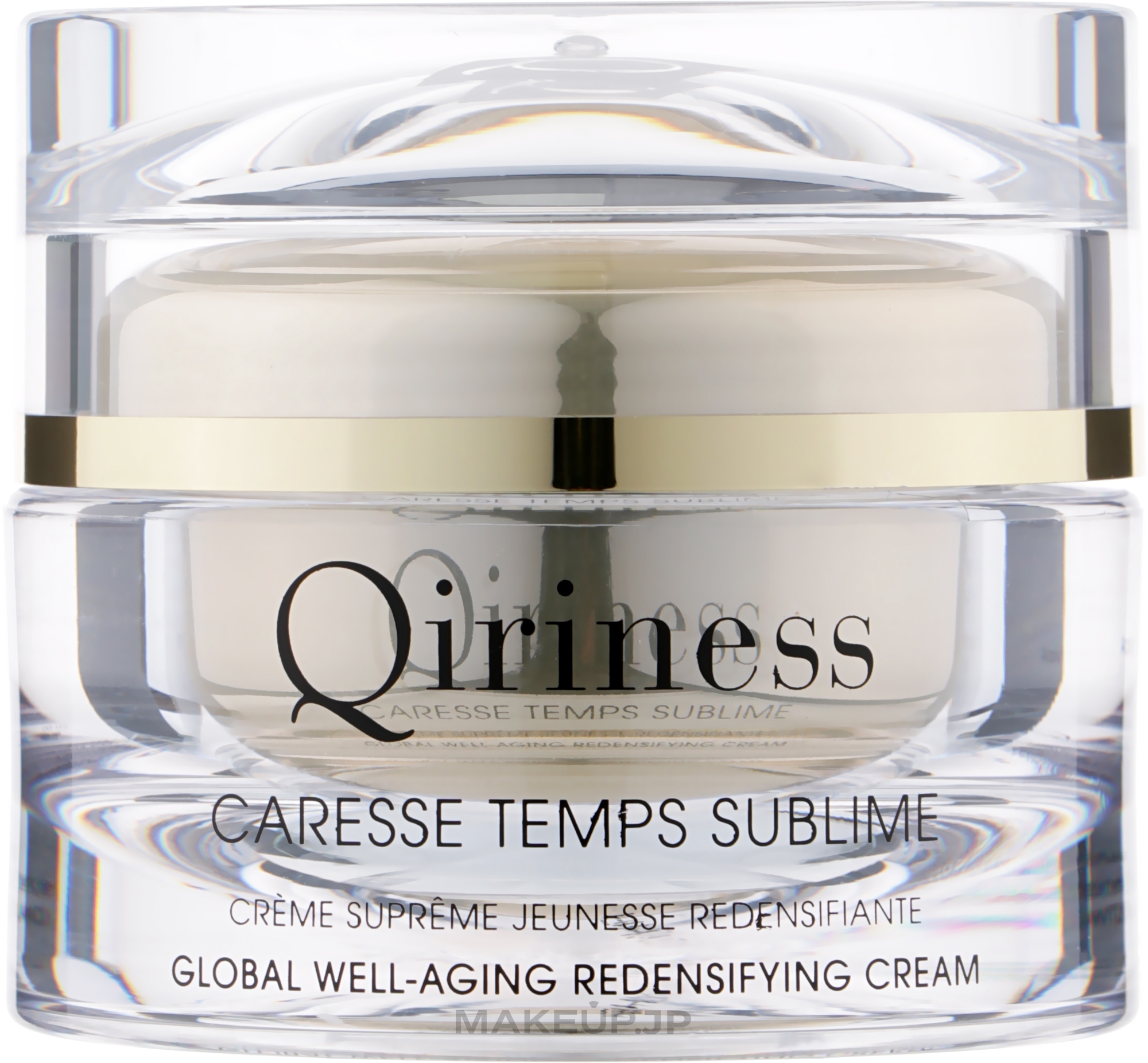 Anti-Aging, Repairing Complex Action Cream, natural line - Qiriness Caresse Temps Sublime Global Well-Aging Redensifying Cream — photo 50 ml