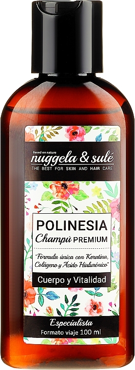 Premium Shampoo - Nuggela & Sulé Polynesia-Keratin Premium Shampoo — photo N1