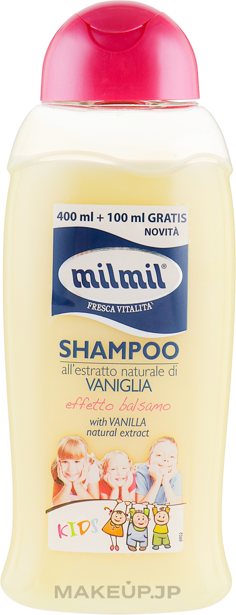 Baby Shampoo-Balm with Vanilla Extract - Mil Mil Shampoo Kids With Vanilla Natural Extract — photo 500 ml