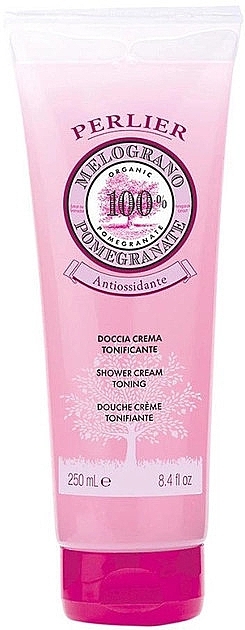 Pomegranate Shower Gel - Perlier Melograno Pomegranate Toning Schower Cream — photo N1