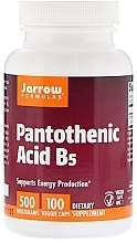 Fragrances, Perfumes, Cosmetics Dietary Supplement "Pantothenic Acid. Vitamin B5" - Jarrow Formulas Pantothenic Acid B5, 500 mg