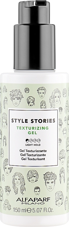 Light Hold Texturizing Gel - Alfaparf Style Stories Texturizing Gel Light Hold — photo N1