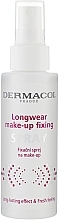 Fragrances, Perfumes, Cosmetics Makeup Fixing Spray - Dermacol Longwear Makeup Fixing Spray