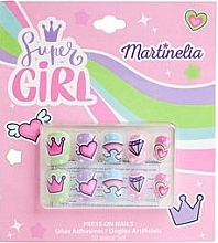 Fragrances, Perfumes, Cosmetics False Nails for Kids - Martinelia Super Girl Press-On Nail Set