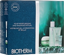 Fragrances, Perfumes, Cosmetics Set - Biotherm Aquasource (gel/50ml + foam/50ml + toner/100ml + eye/cr/3ml)