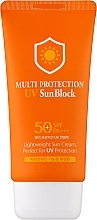 Fragrances, Perfumes, Cosmetics Sunscreen - 3W Clinic Multi protection UV Sun Block SPF 50
