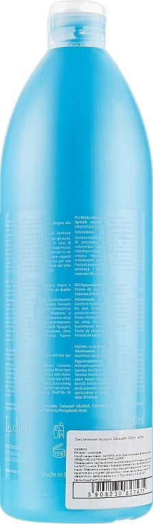Oxidizing Emulsion 6% - Lecher Professional Geneza Hydrogen Peroxide Cream — photo N4