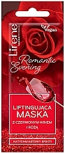 Lifting Red Wine & Rose Face Mask - Lirene Romantic Evening Lifting Mask — photo N1