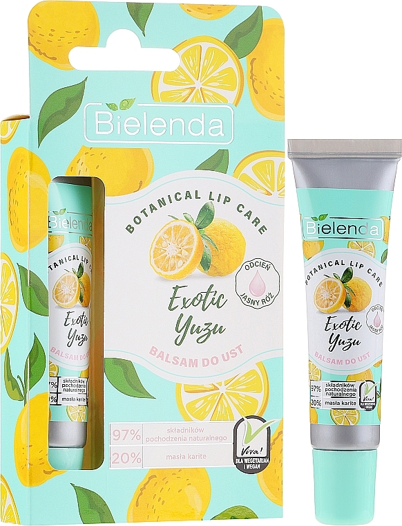 Lip Balm - Bielenda Exotic Yuzu Lip Balm — photo N1