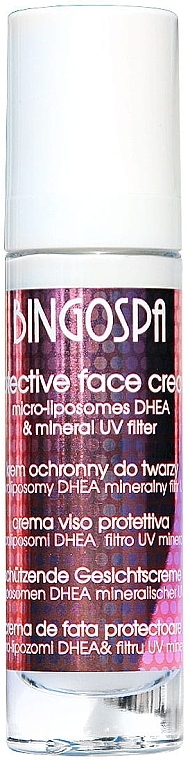 Protective Face Cream with Mineral UV-Filter - BingoSpa Artline Soothing Protective Cream — photo N1
