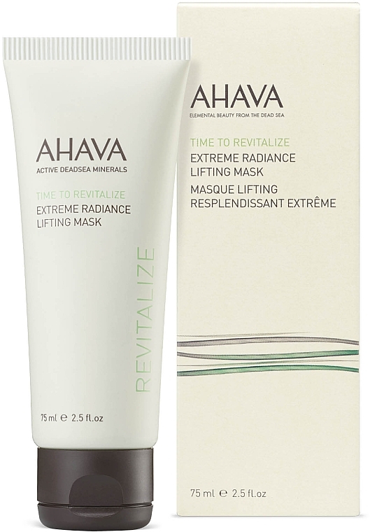 Lifting Radiance Mask - Ahava Time to Revitalize Extreme Radiance Lifting Mask — photo N2