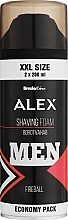 Fragrances, Perfumes, Cosmetics Shaving Foam - Bradoline Alex Fireball Shaving Foam