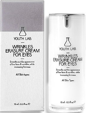 Anti-Wrinkle Eye Cream - Youth Lab. Wrinkles Erasure Cream For Eyes — photo N1