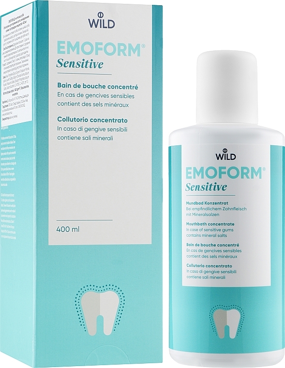 Mouthwash Concentrate with Mineral Salts & Fluoride - Dr. Wild Emoform Mouthbath Concentrate — photo N2