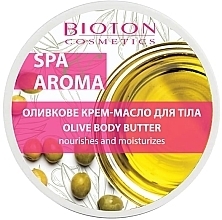 Fragrances, Perfumes, Cosmetics Olive Body Cream Soap - Bioton Cosmetics Spa & Aroma Olive Body Butter