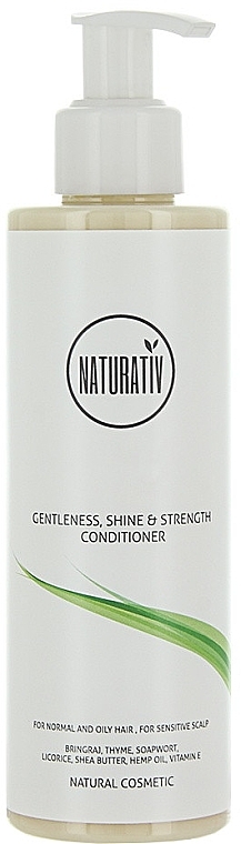 Shine & Strength Conditioner - Naturativ Getleness Shine&Strength Conditioner — photo N2