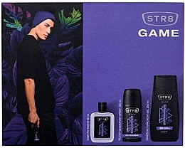 Fragrances, Perfumes, Cosmetics STR8 Game - Set (ash/lot/50 ml + deo/150 ml + sh/gel/250 ml)