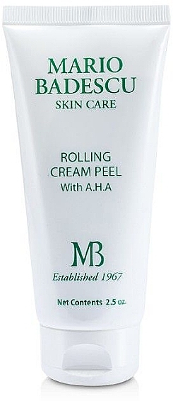 AHA Cream Peel - Mario Badescu Rolling Cream Peel with A.H.A. — photo N2