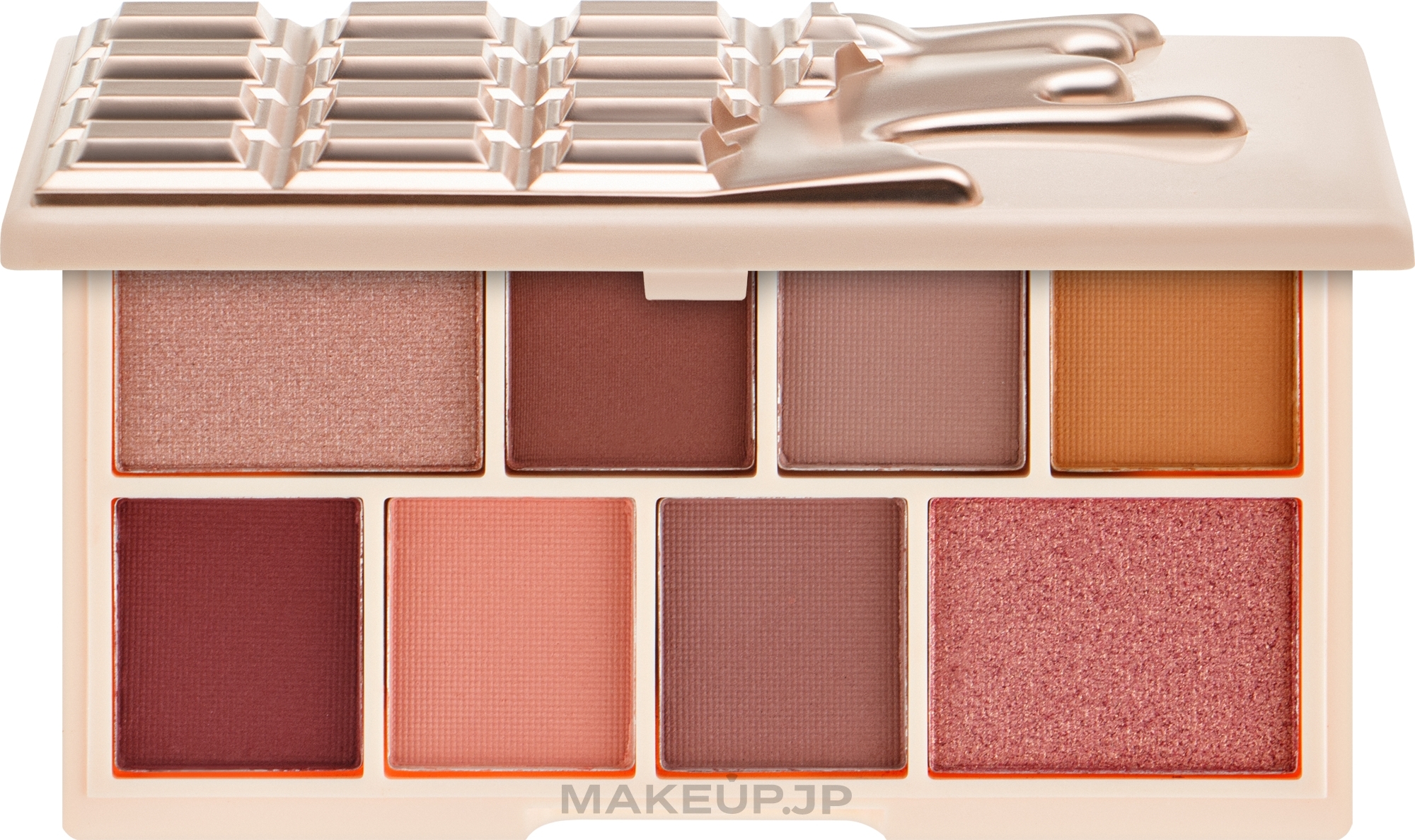 Eyeshadow Palette - Makeup Revolution Rose Gold Chocolate Palette — photo 10.2 g