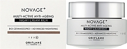 Rich Multi-Active Night Face Cream - Oriflame Novage+ Multi-Active Anti-Ageing Night Cream Rich — photo N10