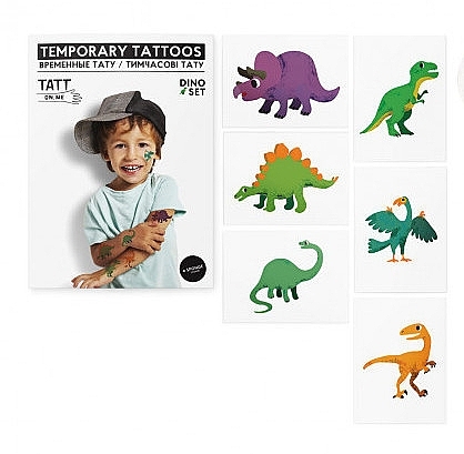 Temporary Tattoos - TATTon.me Dino Set — photo N1