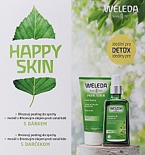 Set - Weleda Happy Skin (b/peel/150ml + b/oil/100ml + towel) — photo N2