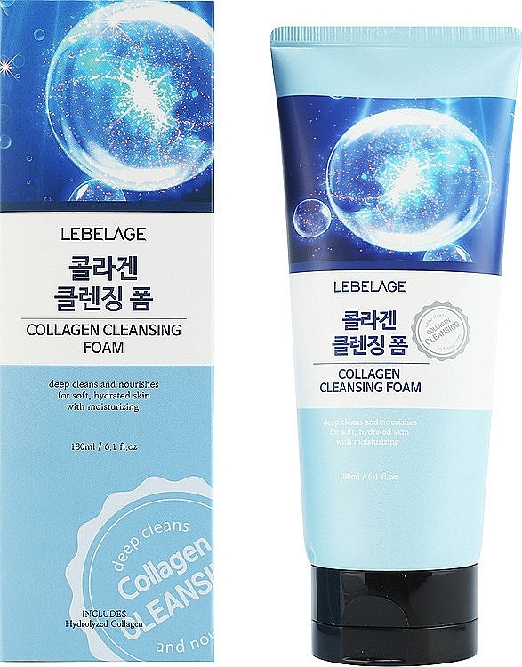 Cleansing Collagen Foam - Lebelage Collagen Regeneration Cleansing Foam — photo N1