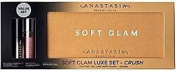 Fragrances, Perfumes, Cosmetics Set - Anastasia Beverly Hills Soft Glam Set (eye/shadow/palette/0.74g + mascara /5ml + lip/liquid/2.3ml)