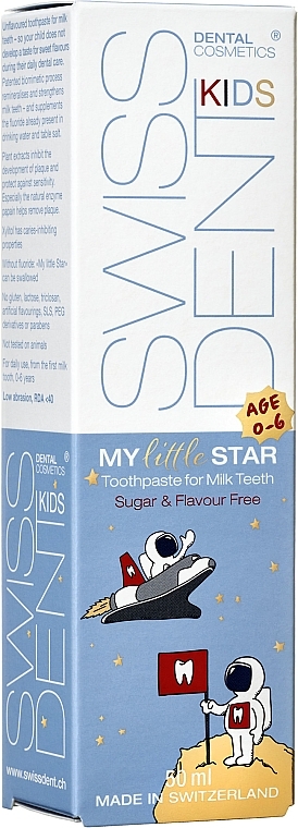 Kids Toothpaste, 6+ years - Swissdent Kids My Little Star Toothpaste — photo N2