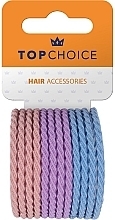 Fragrances, Perfumes, Cosmetics Hair Tie Set, 26546, purple-blue, 12 pcs - Top Choice Hair Bands