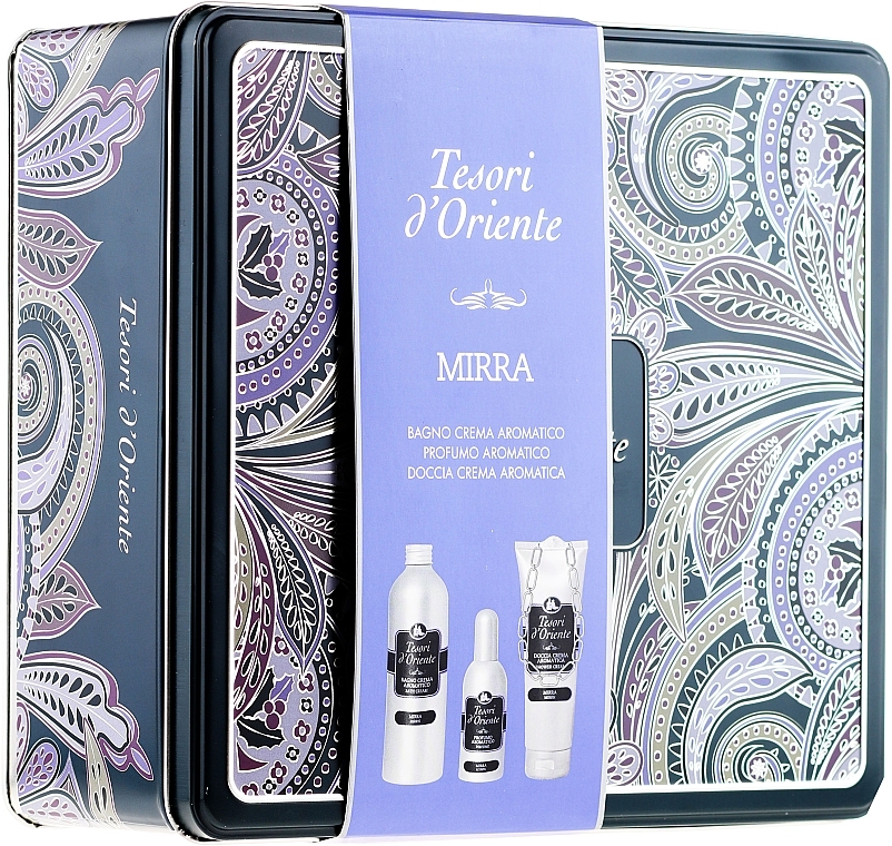 Tesori d`Oriente Mirra - Set (edp/100 ml + sh/gel/250 ml + bath/cr/500 ml) — photo N1