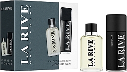 Fragrances, Perfumes, Cosmetics La Rive Grey Point - Set (edt/90ml + deo/150ml)