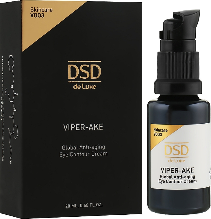 Anti-Aging Eye Cream - Simone DSD De Luxe Viper-Ake Global Anti-aging Eye Contour Cream — photo N2