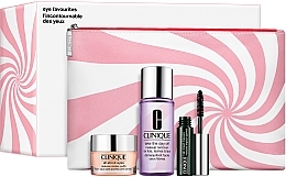 Fragrances, Perfumes, Cosmetics Set - Clinique Eye Favourites (eye/cr/15ml + remover/50ml + mascara/3.5ml + bag)