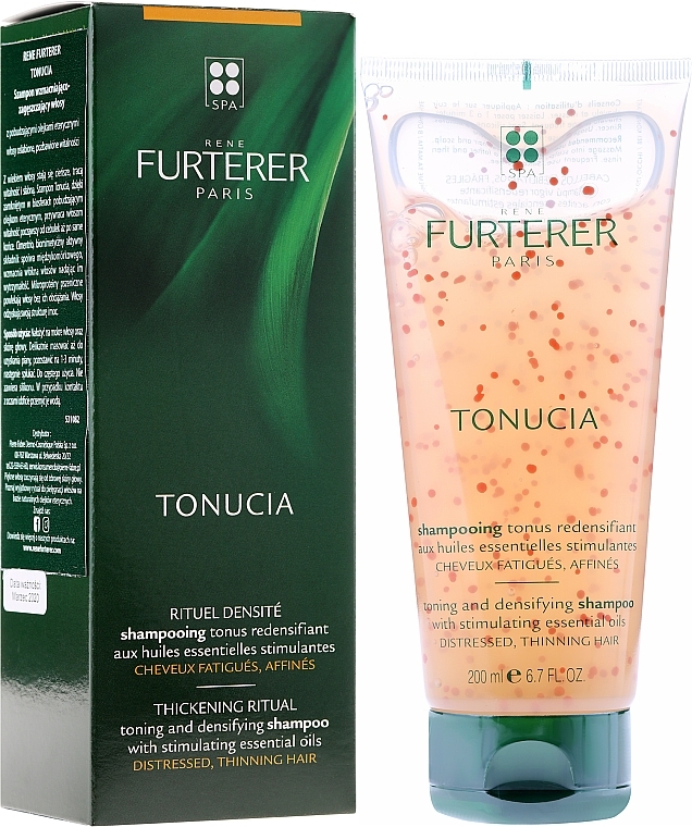 Toning Shampoo for Distressed & Thinning Hair - Rene Furterer Tonucia Toning Shampoo For Fine & Limp Hair — photo N7