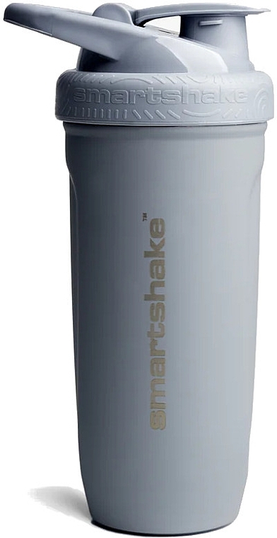 Shaker, 700 ml - SmartShake Reforce Stainless Steel Gray — photo N1