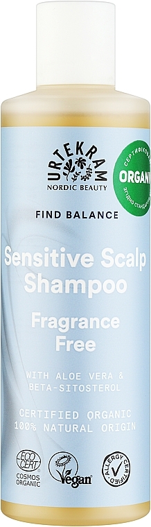 Shampoo for Sensitive Scalp - Urtekram Sensitive Scalp Shampoo — photo N1