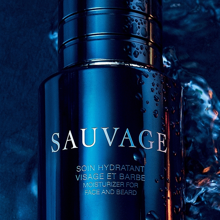 Dior Sauvage Face and Beard Moisturizer - Moisturizing Face & Beard Cream — photo N2