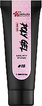 Poly Gel - Nails Molekula Poly Gel 02 Milky Pink — photo N1