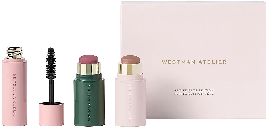 Set - Westman Atelier Petite Fete Edition (blush/2,5g + highl/2,5g + mascara/4,5ml) — photo N1